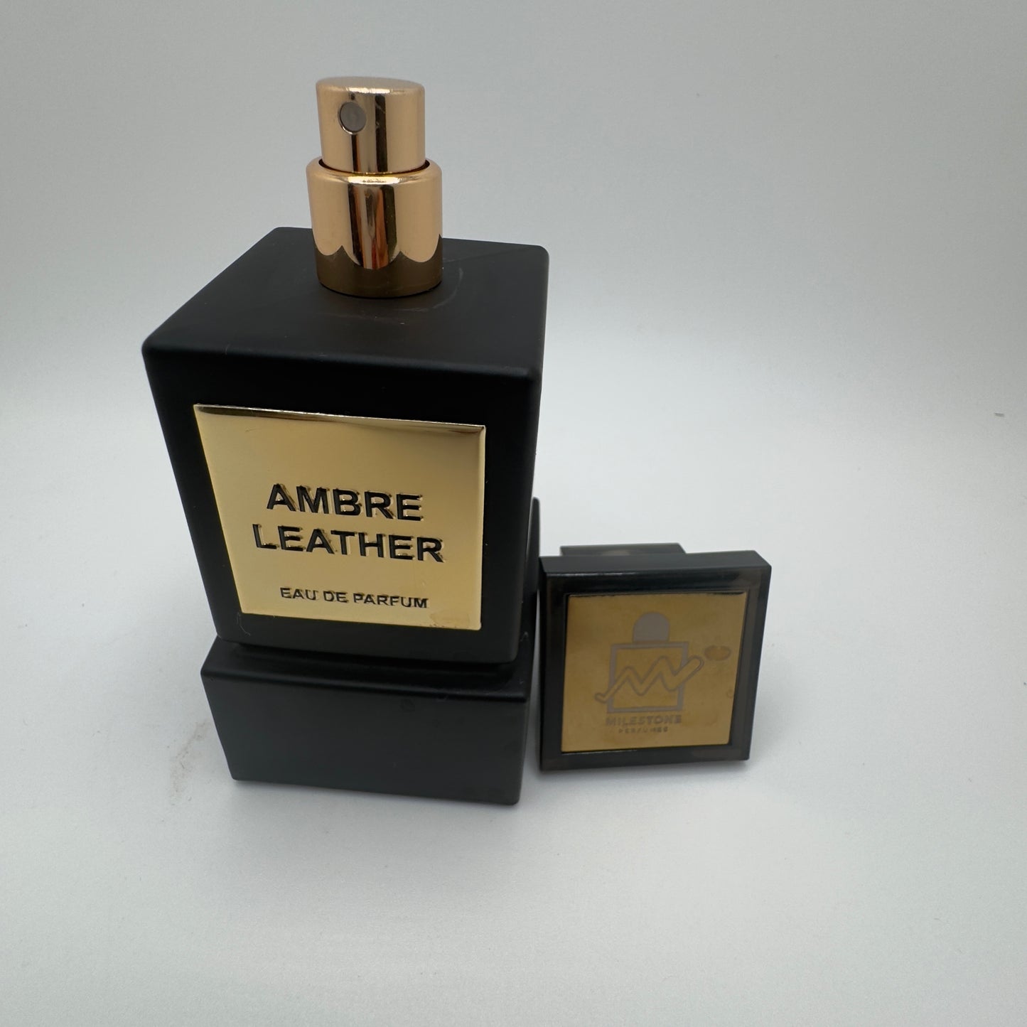 Ambre Leather Eau de Parfum 100 ml Spray | Perfume de Lujo Unisex con Toques de Cuero y Ámbar