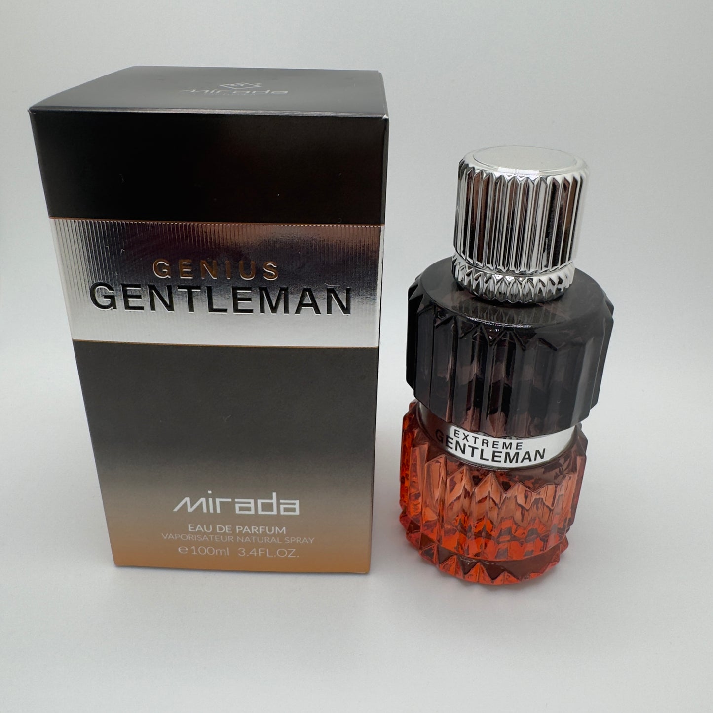 “Genius Gentleman Extreme Eau de Parfum 100ml Mirada Perfume Hombre Intenso”