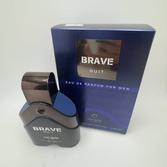 Brave Nuit by Mirada Eau de Parfum para Hombre 100ml | Aroma Nocturno Elegante y Misterioso