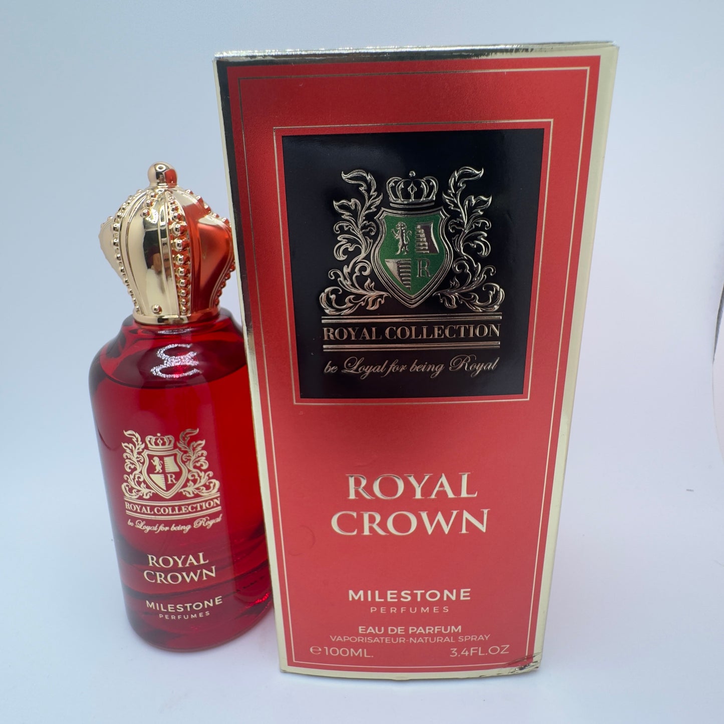 Royal Crown Eau de Parfum 100ml Milestone Unisex Fragancia Lujo Intensa Elegante