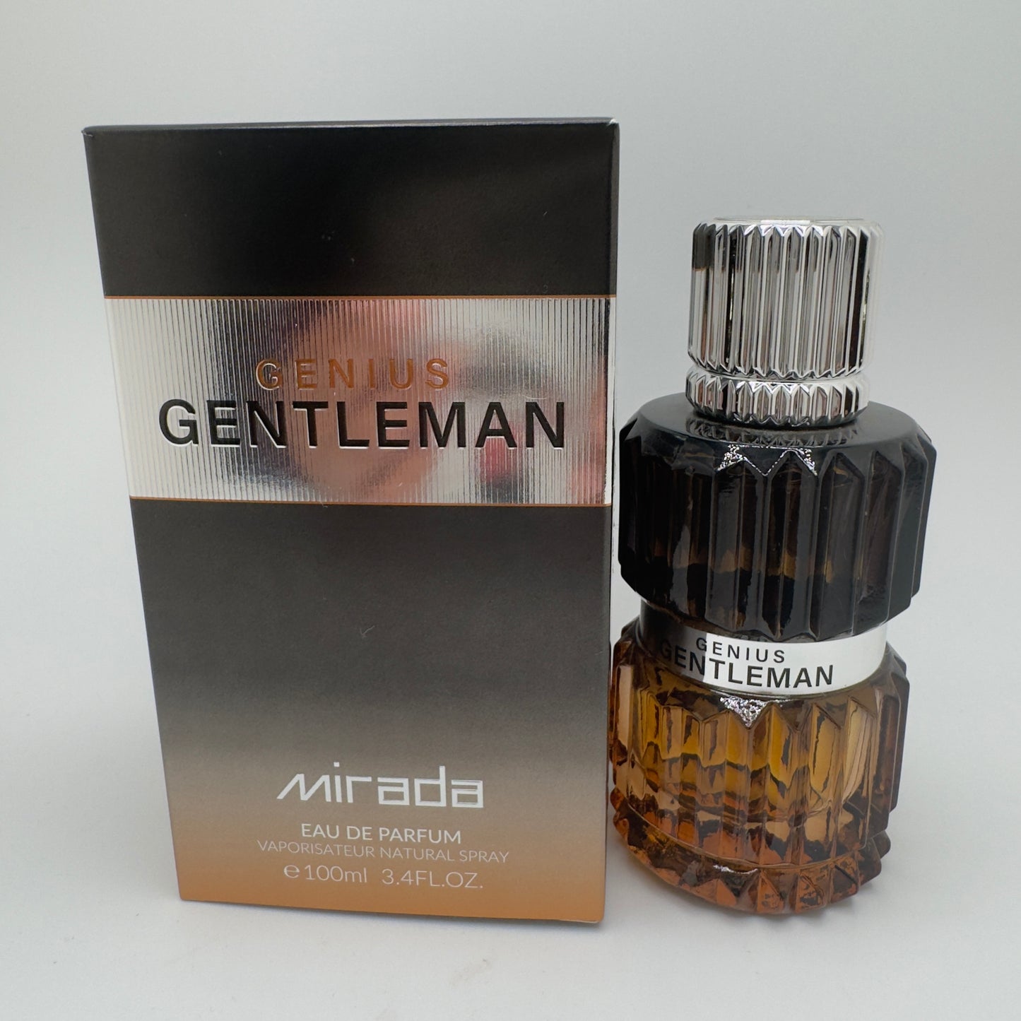 Genius Gentleman para Hombre 100ml Eau de Parfum Mirada Fragancia Elegante y Sofisticada