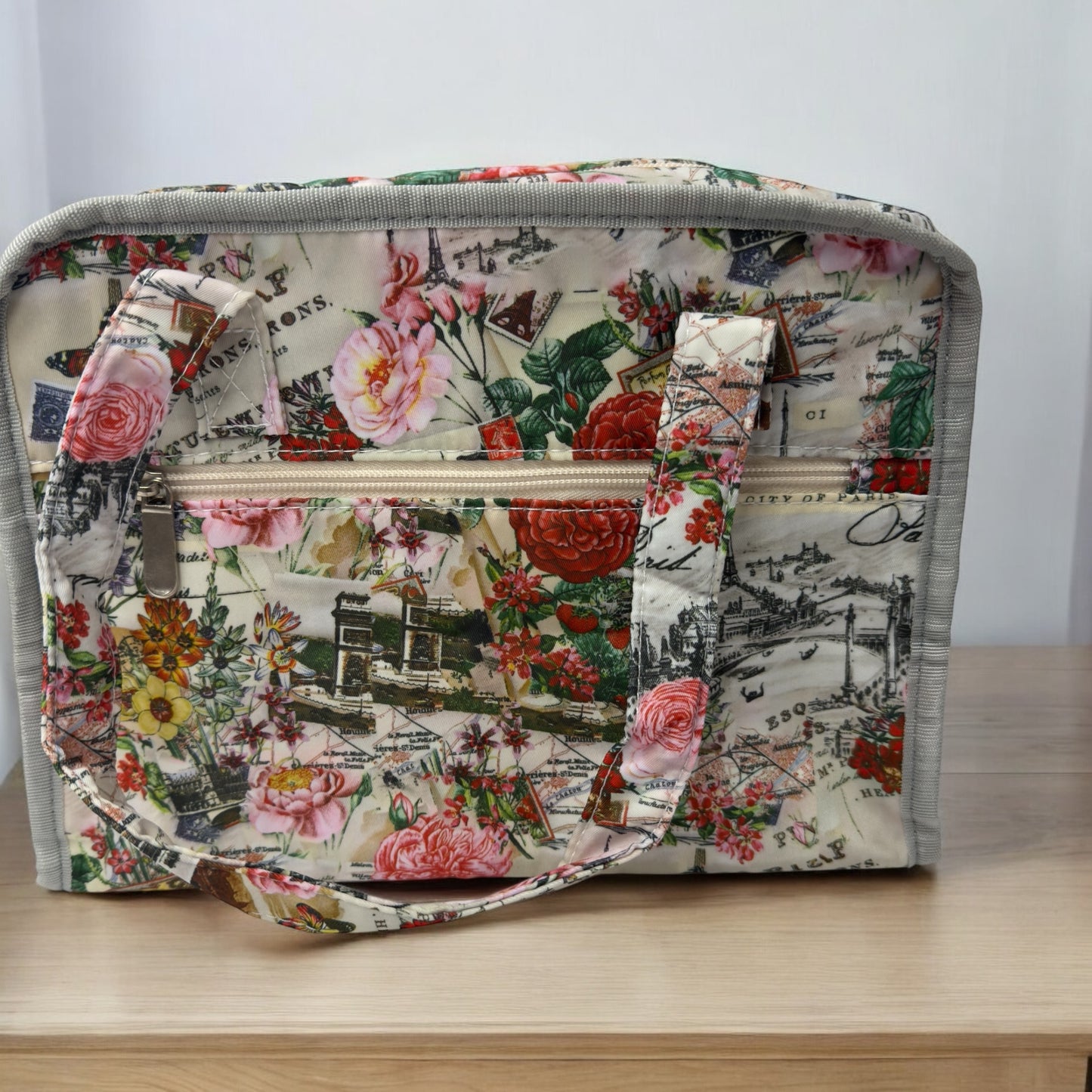 Lonchera Térmica para Comida con Diseño Floral | Bolsa de Almuerzo Aislante y Portátil