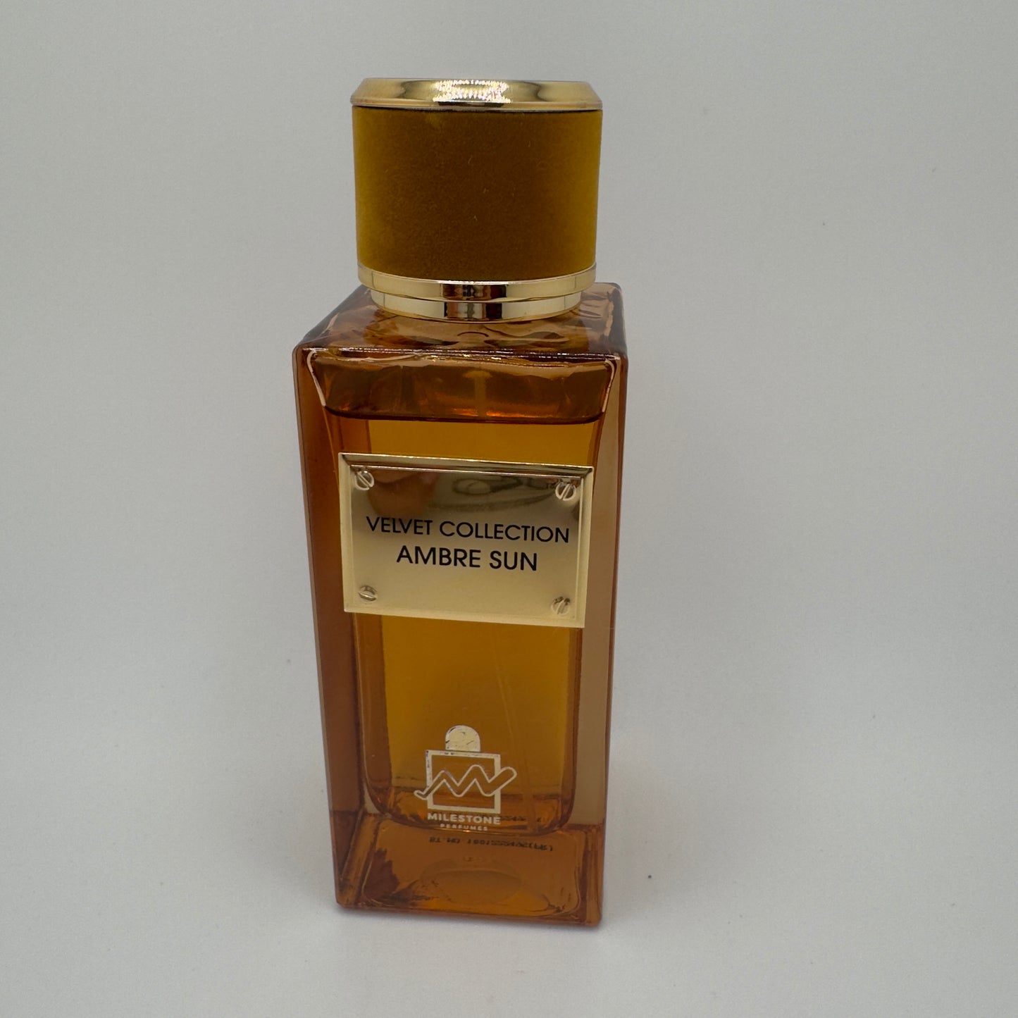 Milestone Perfumes Velvet Collection Ambre Sun Eau de Parfum 80ml – Perfume Unisex Ámbar Oriental